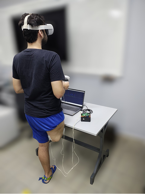 Tests with amputees