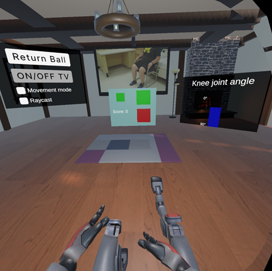 VR environment